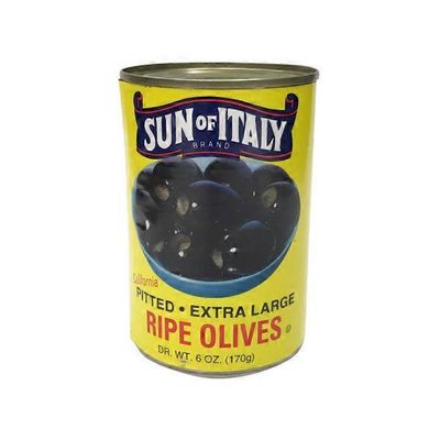 Sun Of Italy Pitted Ripe Olives