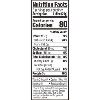 Horizon Organic Sliced White Cheddar Cheese