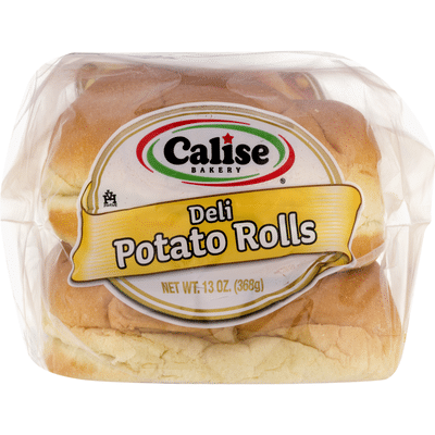 Calise Bakery Potato Rolls, Deli