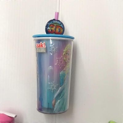 Zak Designs Inc. Frozen Girl Embossed Double Wall Tumbler
