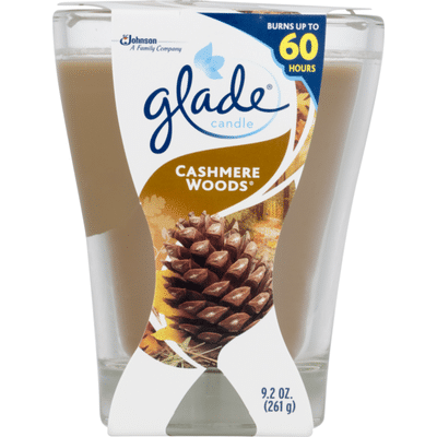 Glade Candle Cashmere Woods