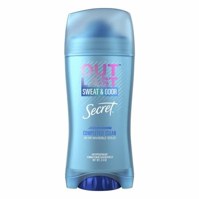 Secret Invisible Solid Antiperspirant Deodorant For Women, Completely