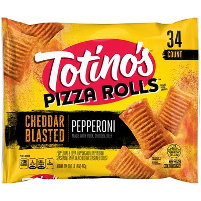 Totino's Cheddar Blasted Crust Pepperoni Pizza Rolls (17.4 oz) - Instacart