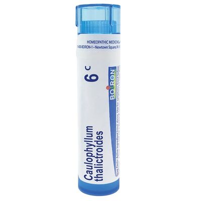 Boiron Caulophyllum thalictroides 6C, Homeopathic Medicine for Menstrual Cramps