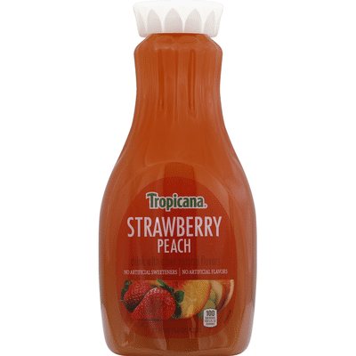 Tropicana Strawberry Peach Drink (52 fl oz) - Instacart