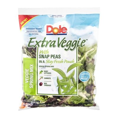 Dole Extra Veggie Veggie Spring Mix with Peas