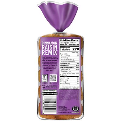 Dave's Killer Bread Cinnamon Raisin Remix Organic Bagels