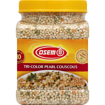 Osem Couscous, Tri-Color Pearl