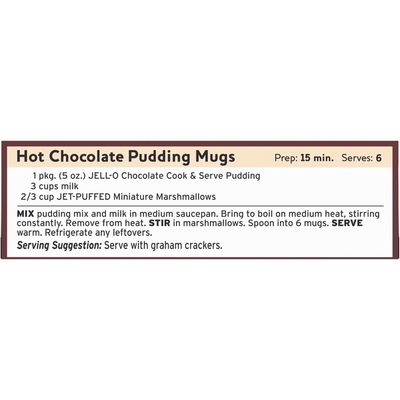Jell-O Chocolate Cook & Serve Pudding & Pie Filling Mix