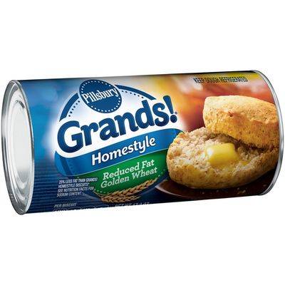 Pillsbury Grands! Homestyle Golden Wheat Reduced Fat Biscuits (17.3 oz ...