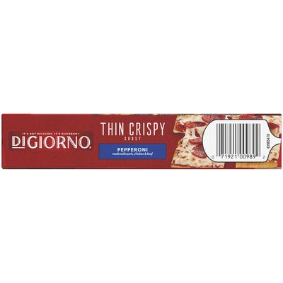 DiGiorno Small Pepperoni Thin Crispy Crust Frozen Pizza