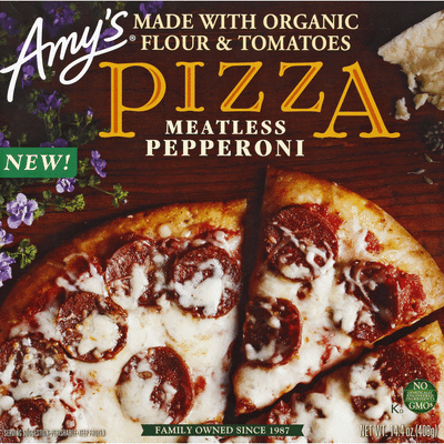 Amy's Kitchen Pizza, Meatless Pepperoni