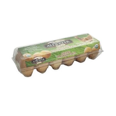 Aldefer Organic Large Brown Grade A Eggs