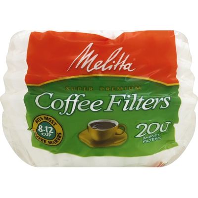 Melitta Coffee Filters, Super Premium, Basket