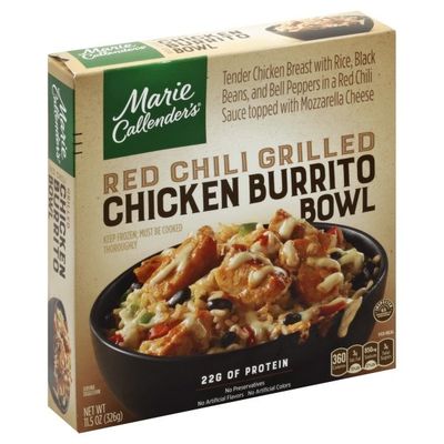 Marie Callender's Red Chili Grilled Chicken Burrito Bowl