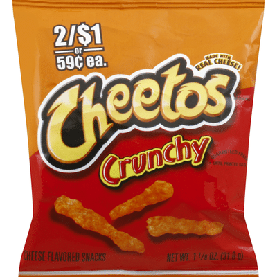 CHEETOS Crunchy Cheese Flavored Snacks