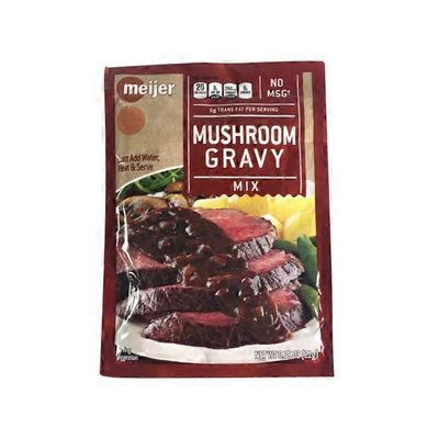 Meijer Mushroom Gravy Mix