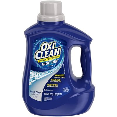 Oxi Clean Liquid Laundry Detergent, Free & Clear,
