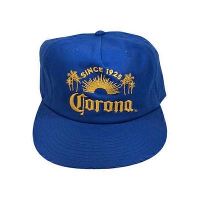 Corona Navy Beach Scene Cap