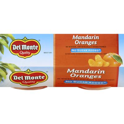 Del Monte Mandarin Oranges in Water, No Sugar Added