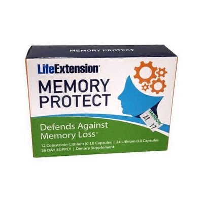 Life Extension Memory Protect Cognitive Support Capsules