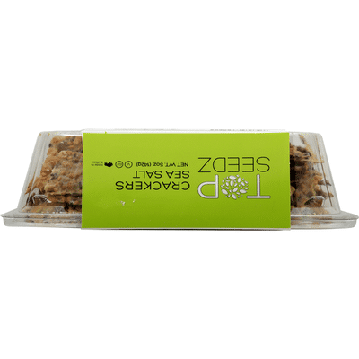 Top Seedz Crackers, Sea Salt
