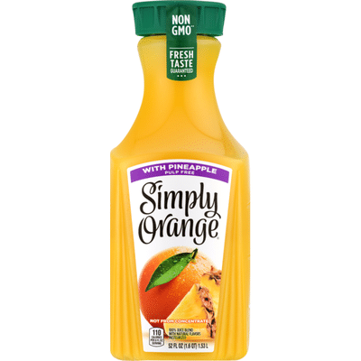 Simply Orange Juice With Pineapple
