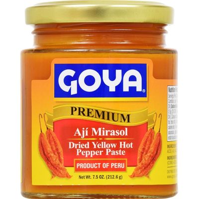 Goya Aji Mirasol Dried Yellow Hot Pepper Paste