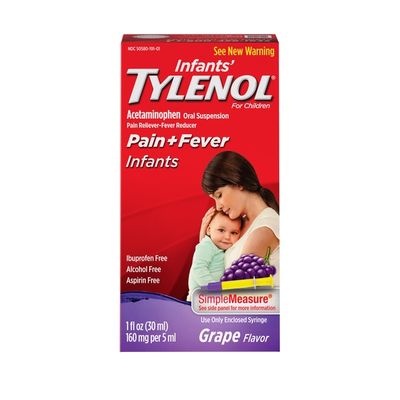 TYLENOL Infants' Tylenol Oral Suspension, Grape