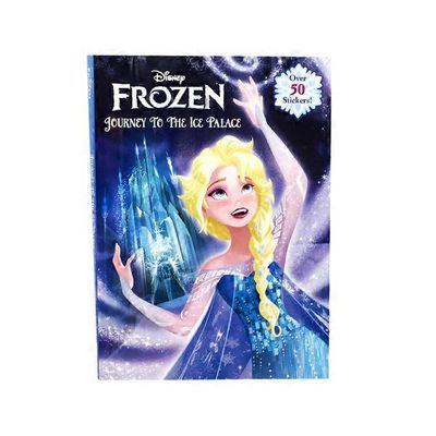 Disney Frozen Journey to the Ice Palace Deluxe Paperback Coloring & Activity Book