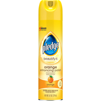 Pledge Enhancing Polish Orange