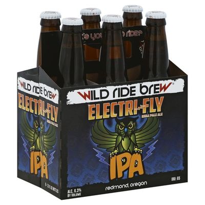 Wild Ride Brew Beer Ipa Electri Fly 12 Fl Oz Instacart