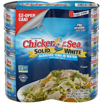 Chicken of the Sea Albacore Tuna in Water with Sea Salt