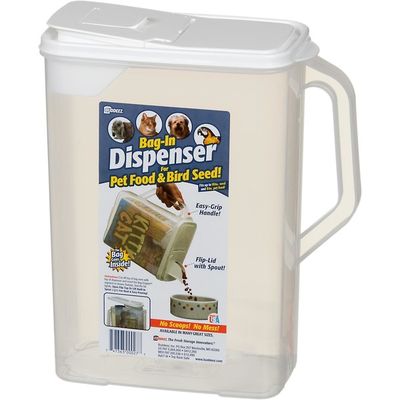 Buddeez Bag-In Dispenser for Pet Food & Bird Seed!