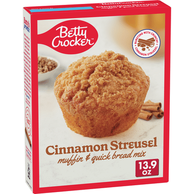 Betty Crocker Cinnamon Streusel Muffin and Quick Bread Mix