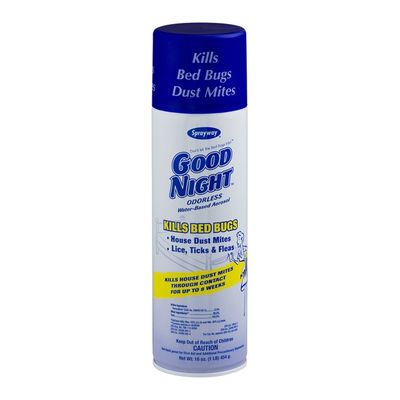 sprayway mite killer dust bug bed night