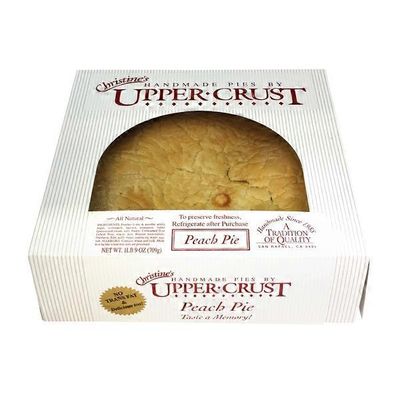 Christine's Upper Crust Large Peach Pie