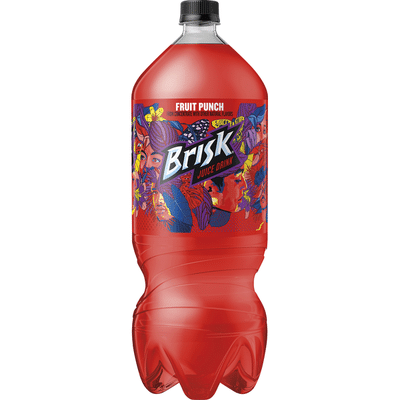 Brisk Fruit Punch Caffeine Free Juice Drink (2 L) - Instacart