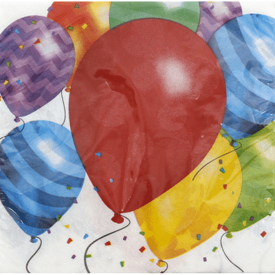 Party Creations Napkins, Balloon Blast, 2 Ply