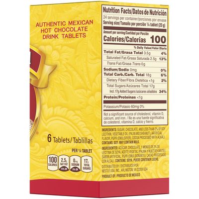 Abuelita Nestle Mexican Hot Chocolate Tablets