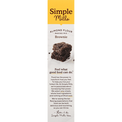 Simple Mills Brownie Almond Flour Baking Mix