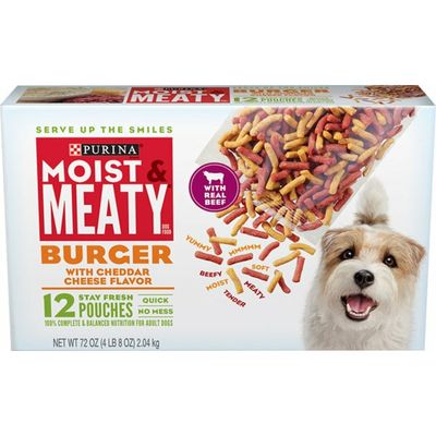 Purina Dry Dog Food, Burger with Cheddar Cheese Flavor
