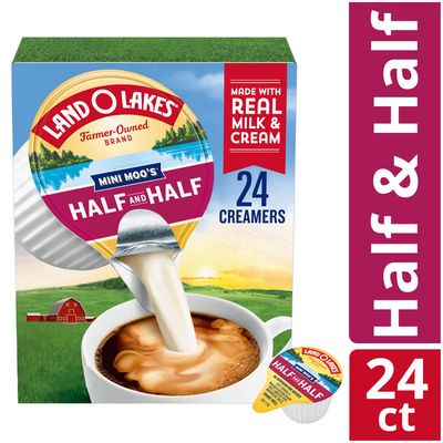 Land O Lakes Mini Moo S Half Half Creamer Singles 0 3 Fl Oz Instacart