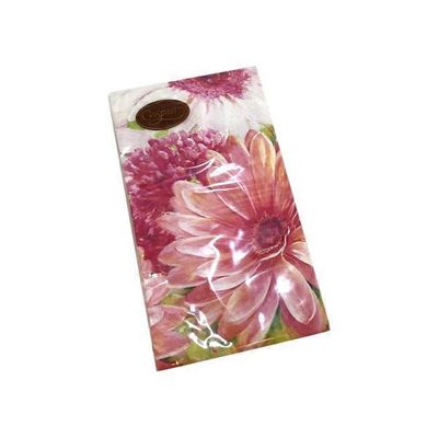 Caspari Nels Daisies Guest Towel
