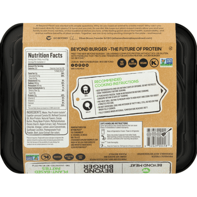 Beyond Meat Plant-Based Patties