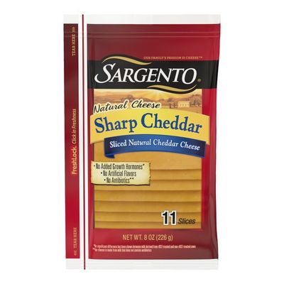 Sargento® Sliced Sharp Natural Cheddar Cheese