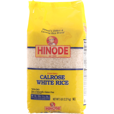Hinode White Rice, Calrose, Extra Fancy