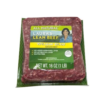 Laura's Lean Beef All Natural 92% LeanGround Beef