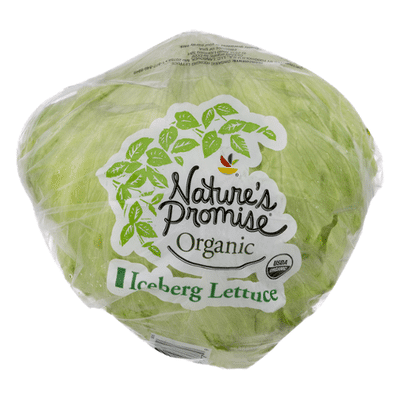 USDA Produce Organic Iceberg Lettuce