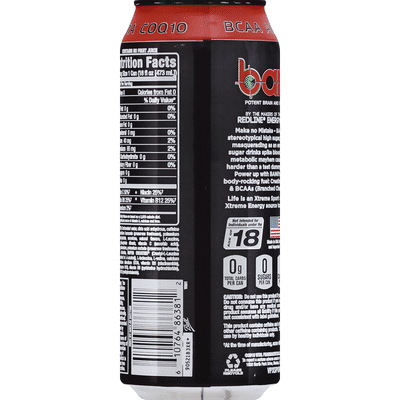 Bang Potent Brain and Body Fuel, Peach Mango